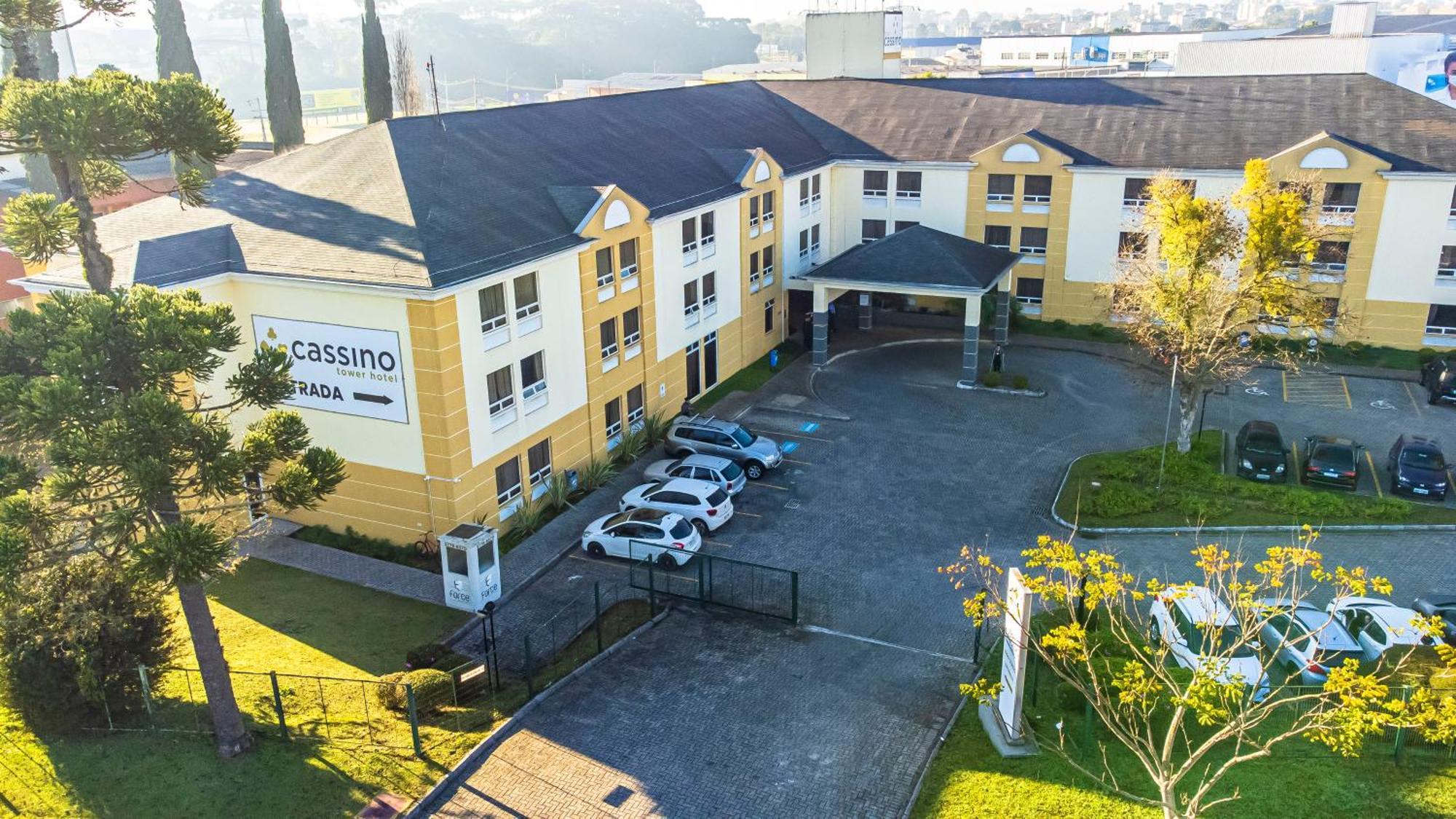 São José dos Pinhais Hotel Cassino Tower Curitiba Aeroporto By Nacional Inn מראה חיצוני תמונה